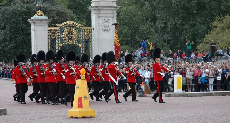 Guardas em Londres