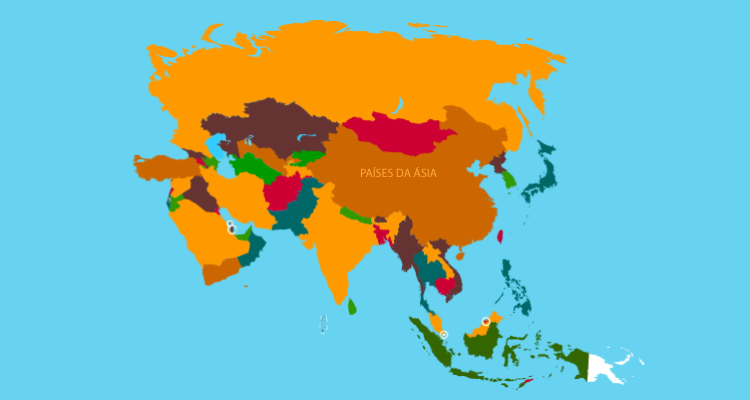 Países da Ásia