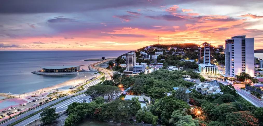 Port Moresby. Capital da Papua-Nova Guiné